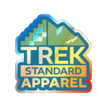 Prismwave TREK STANDARD APPAREL Holographic Stickers