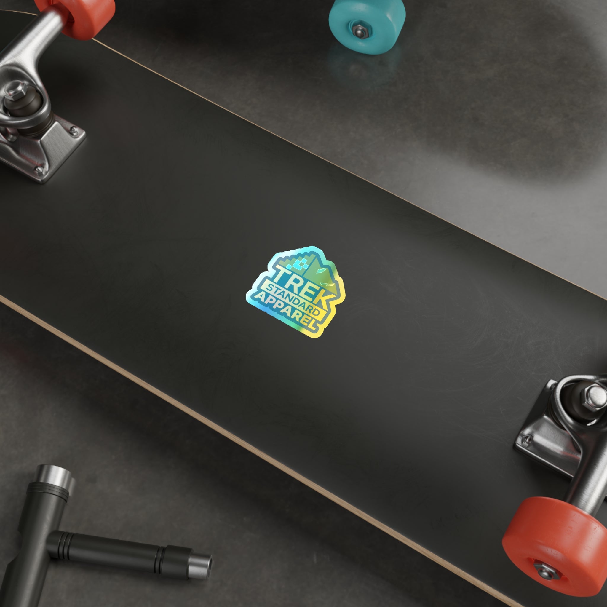 Prismwave TREK STANDARD APPAREL Holographic Stickers