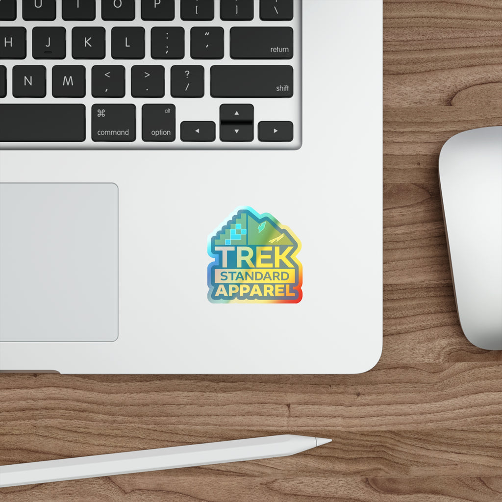 Prismwave TREK STANDARD APPAREL Holographic Stickers