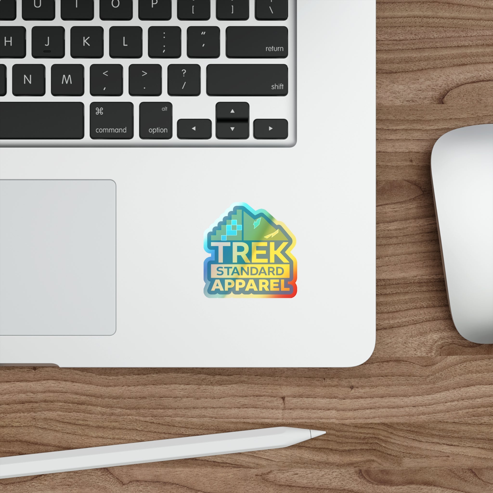 Prismwave TREK STANDARD APPAREL Holographic Stickers